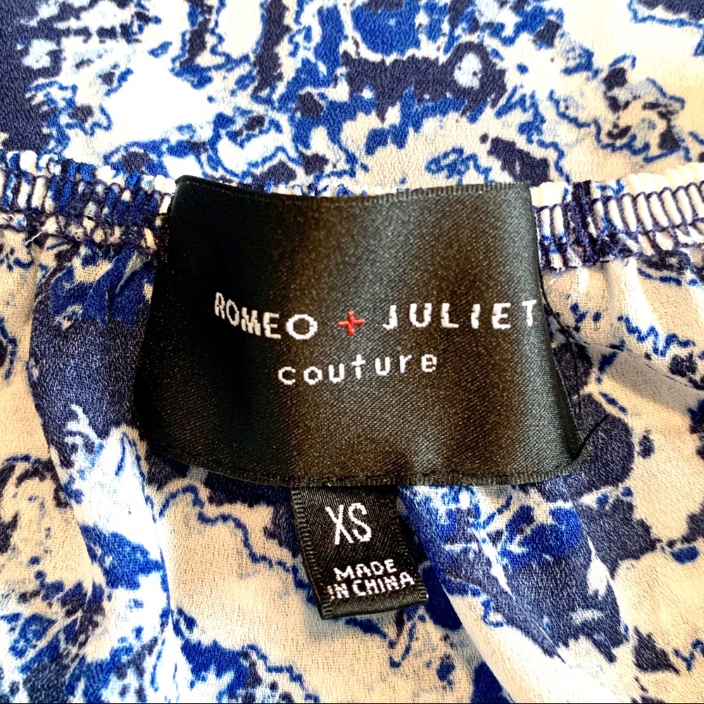 ROMEO & JULIET COUTURE Cross Strap Tank Top—SZ. XS - Picture 6 of 11